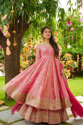 Roshni Pink Suit